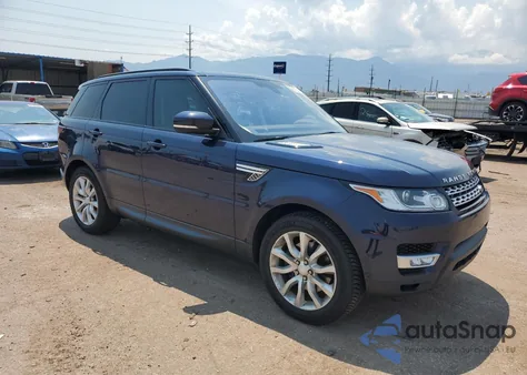 2016 Land Rover Range Rover Sport Hse from USA, damaged, VIN SALWR2KF2GA598487